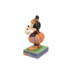 Figurine Mickey en costume de citrouille disney traditions 6014353