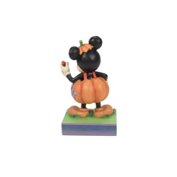 Figurine Mickey en costume de citrouille disney traditions 6014353