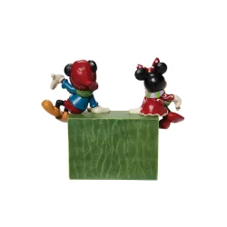 Figurine Mickey & Minnie décompte de Noël disney traditions 6013057
