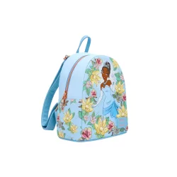 Sac à dos blue floral La princesse & la grenouille LOUNGEFLY - Livraison 09/2025