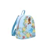 Sac à dos blue floral La princesse & la grenouille LOUNGEFLY - Livraison 09/2025