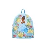 Sac à dos blue floral La princesse & la grenouille LOUNGEFLY - Livraison 09/2025