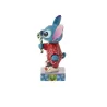 Figurine Stitch en pyjama de noël Disney traditions 6015008