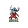 Figurine Stitch en pyjama de noël Disney traditions 6015008