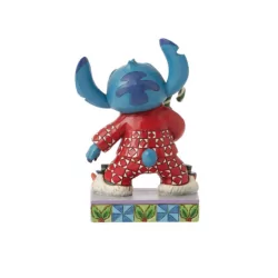 Figurine Stitch en pyjama de noël Disney traditions 6015008