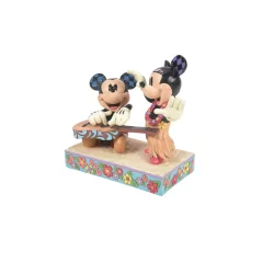 Figurine Mickey & Minnie Hawaï Disney traditions 6016330