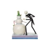 Figurine Jack avec le bonhomme de neige NBX Disney traditions 6013056