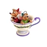 Figurine Jaq & Gus dans la tasse Disney traditions 4016557