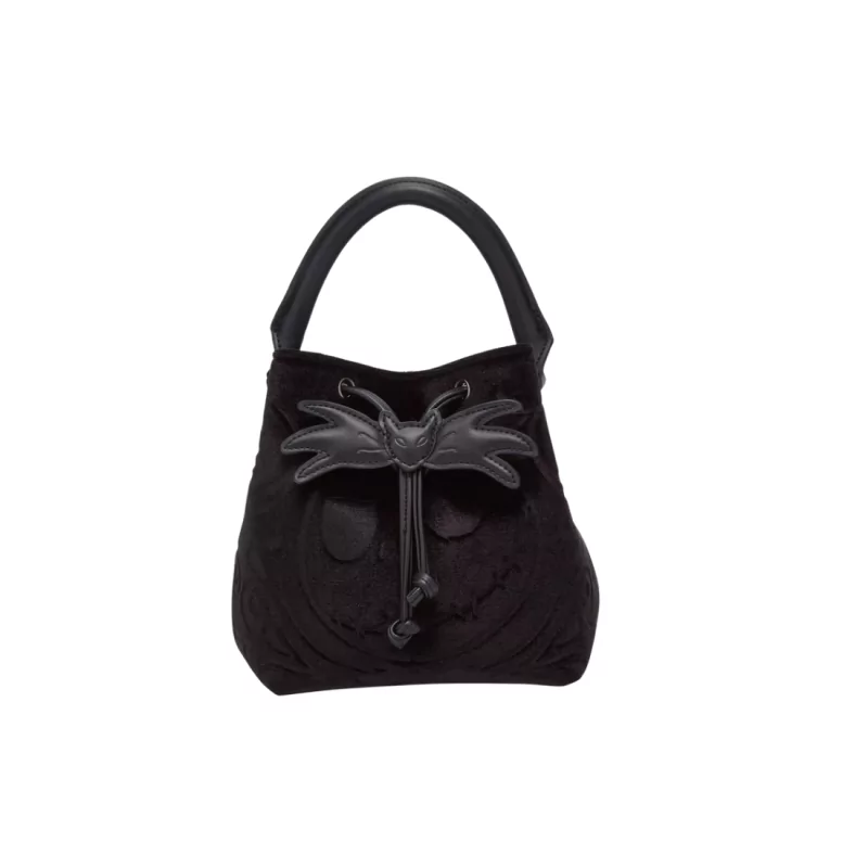 Totebag bow tie velvet Jack skellington LOUNGEFLY - Livraison 10/2025