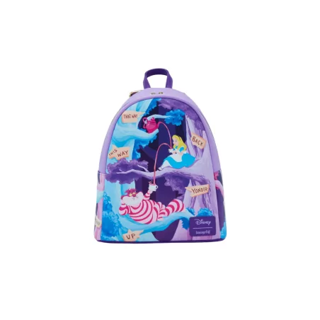 Sac à dos Alice & Cheshire cat Alice au pays des merveilles LOUNGEFLY