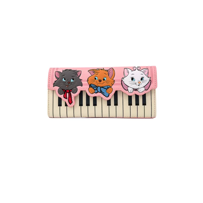 Portefeuille Piano kitties Les Aristochats LOUNGEFLY