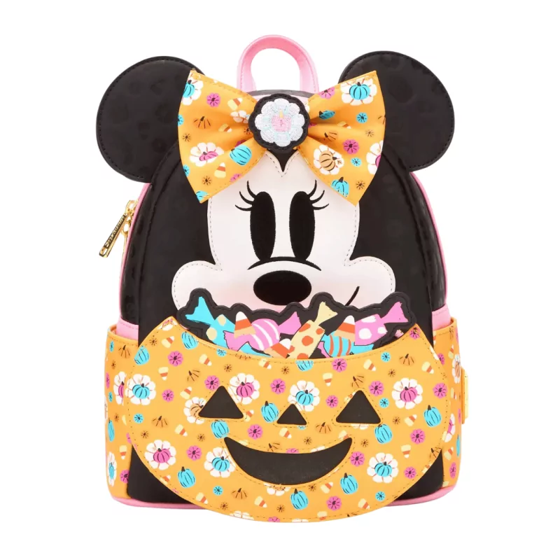 Sac à dos Minnie Mouse Pumpkin LOUNGEFLY Livraison 08/25