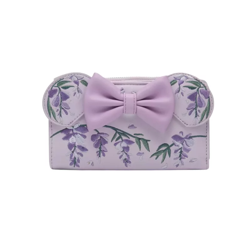 Portefeuille Ears Wisteria Parfumé Minnie Mouse LOUNGEFLY - Livraison Octobre