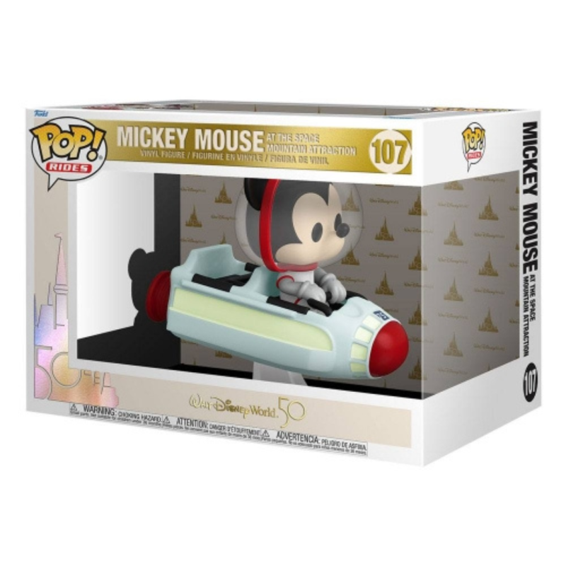 POP Ride super deluxe Figurine Space Mountain N°107 Mickey Mouse