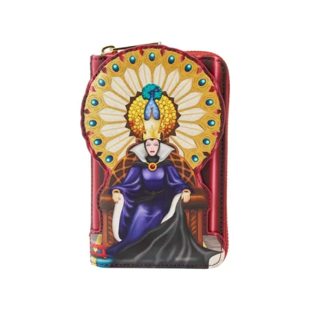 Portefeuille Trone Méchante Reine Blanche Neige LOUNGEFLY