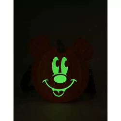 Sac Bandoulière Pumpkin Glow Mickey LOUNGEFLY