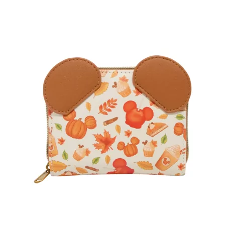 Portefeuille Pumpkin fall treats scented Mickey LOUNGEFLY