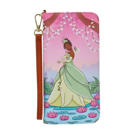 Portefeuille Tiana bayou sunset La princesse & la grenouille LOUNGEFLY