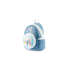 Sac à dos Snowman snow globe Minnie & Mickey LOUNGEFLY