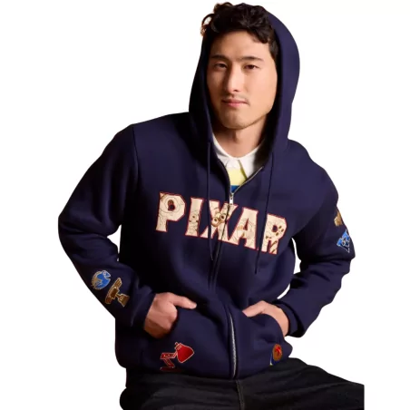 Sweat à capuche Pixar Logo Icons Disney