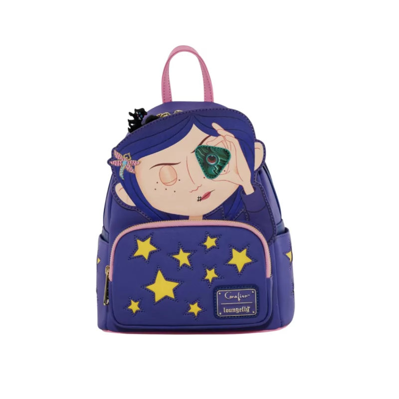 Sac à dos Etoiles cosplay Coraline LOUNGEFLY