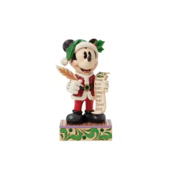 Figurine Mickey père noël...