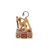 Figurine Pluto clochette de noël sur la queue Disney traditions 6016885