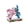 Figurine Angel & Stitch sous le gui Disney traditions 6008980