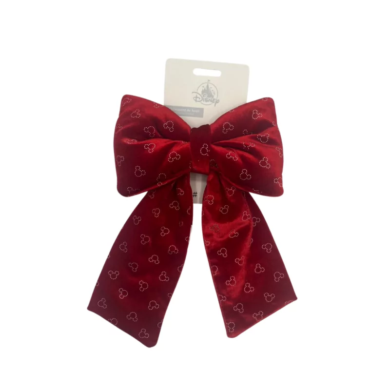 Ornement noeud rouge XXL Disney