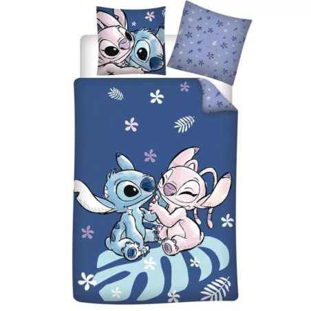 Housse de Lit Star Dog Love Lilo & Stitch 140 x 200 cm