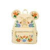 Sac à dos orange floral ears Minnie Mouse LOUNGEFLY
