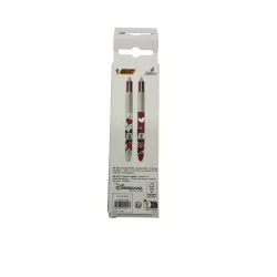 Lot de stylo 4 couleurs Mickey & Minnie Disney