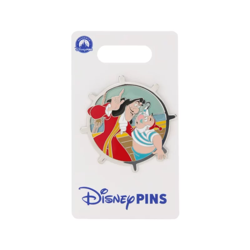 Pin’s Capitaine Crochet et M. Mouche Disney