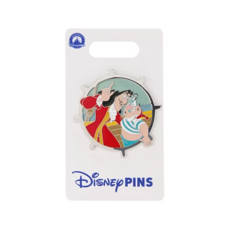 Pin’s Capitaine Crochet et M. Mouche Disney