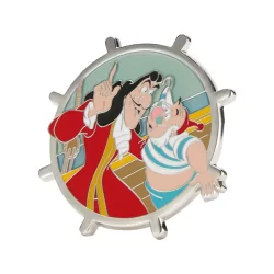 Pin’s Capitaine Crochet et M. Mouche Disney