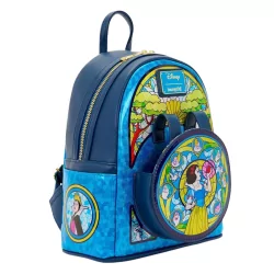 Sac a dos loungefly stained glass blanche neige