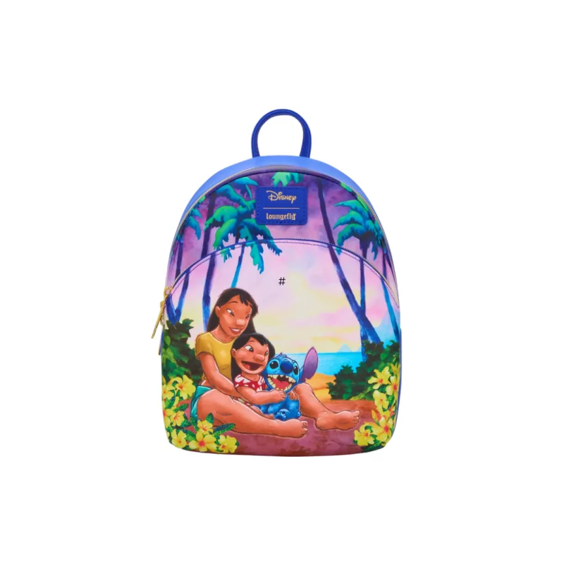 Sac a dos loungefly ohana beach lilo & stitch