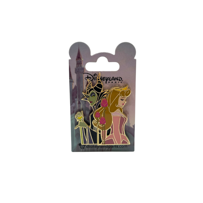 Pin’s Maléfique & Aurore Disney