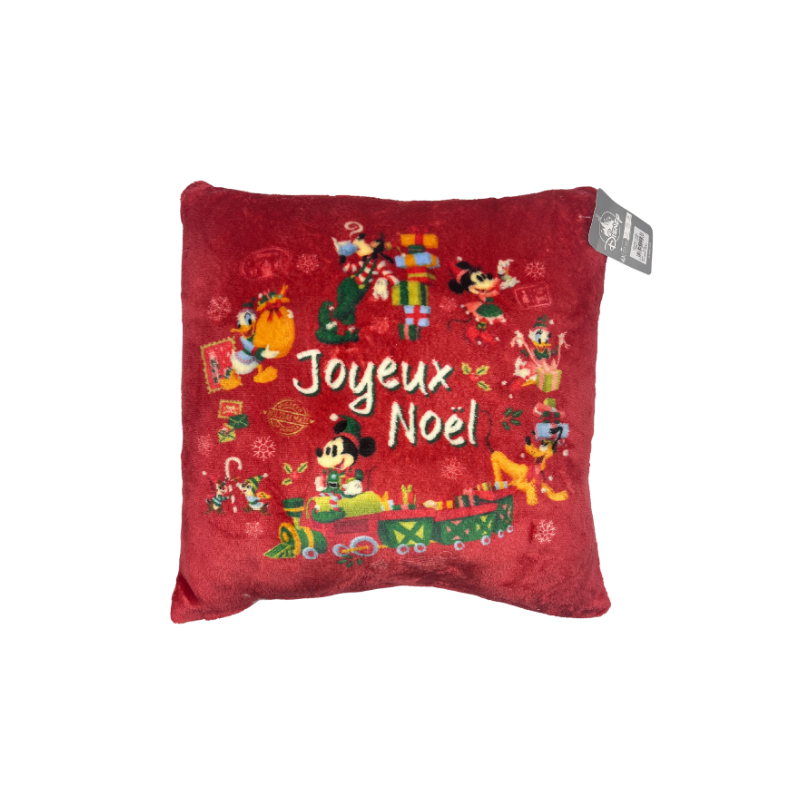 Coussin Noël Disney recto verso