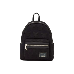 Sac a dos loungefly silhouette mesh textured mickey mouse