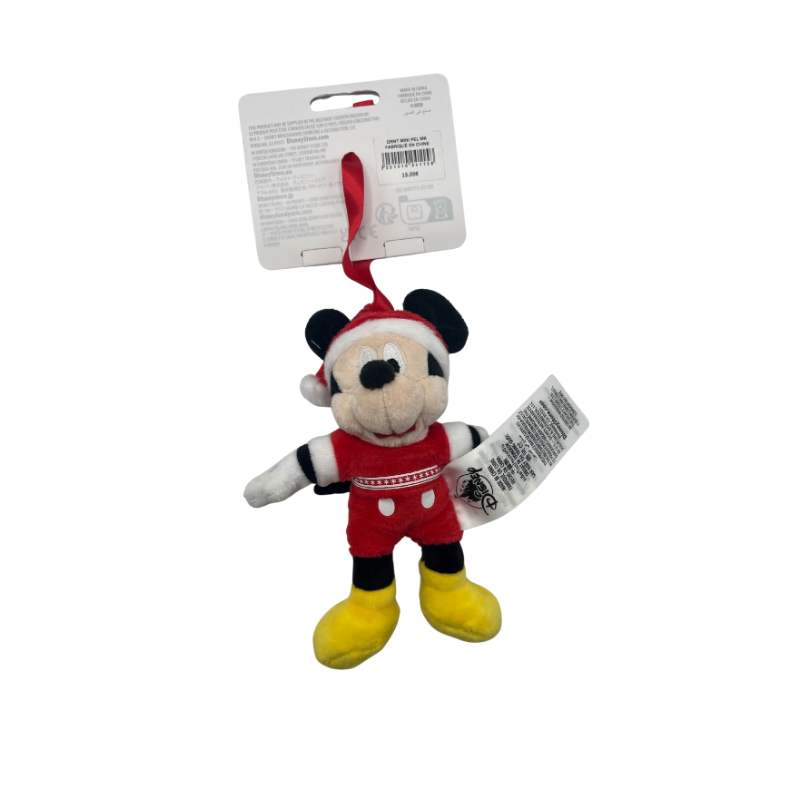 Ornement Noël Mickey Peluche Disney