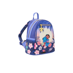 Sac a dos loungefly floral sunset scene lilo & Stitch
