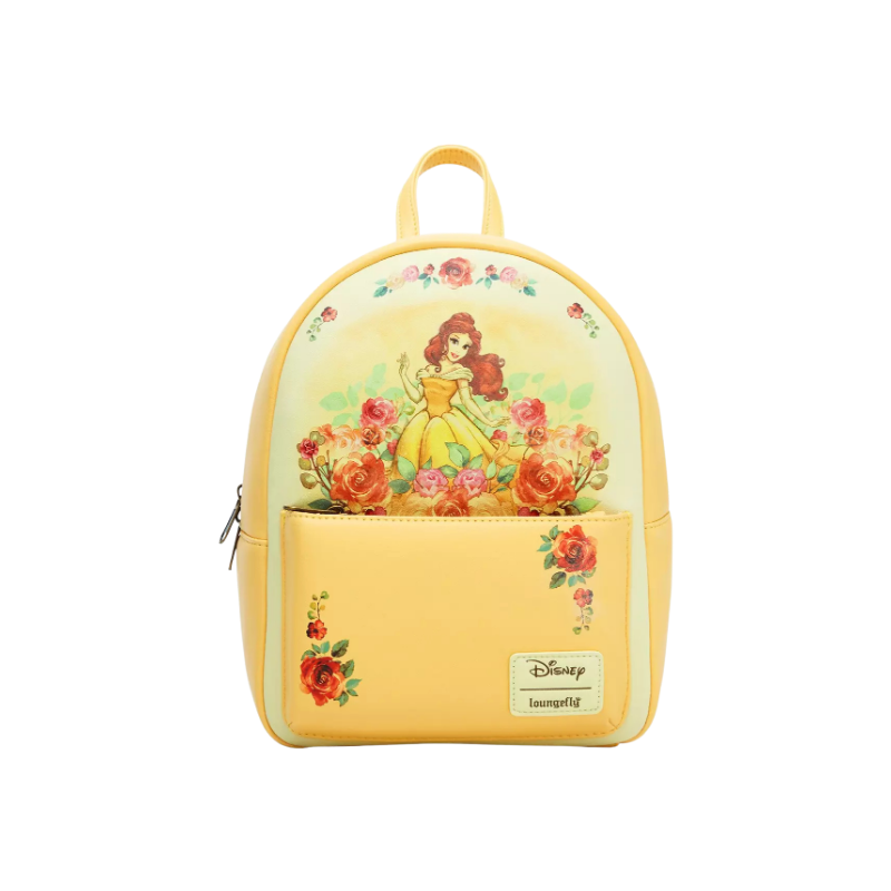 Sac a dos loungefly Belle roses La belle et la bête