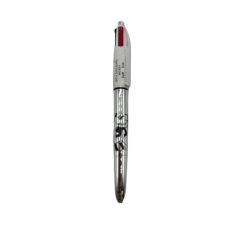 Stylo 4 couleurs Mickey Disney Argenté