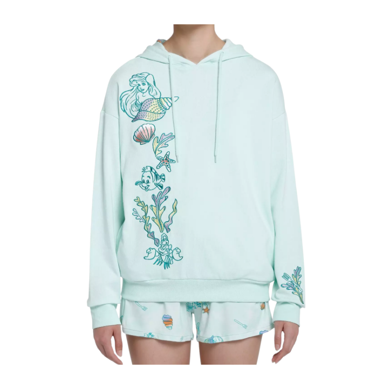 Sweat brodé La Petite Sirène Ariel Disney