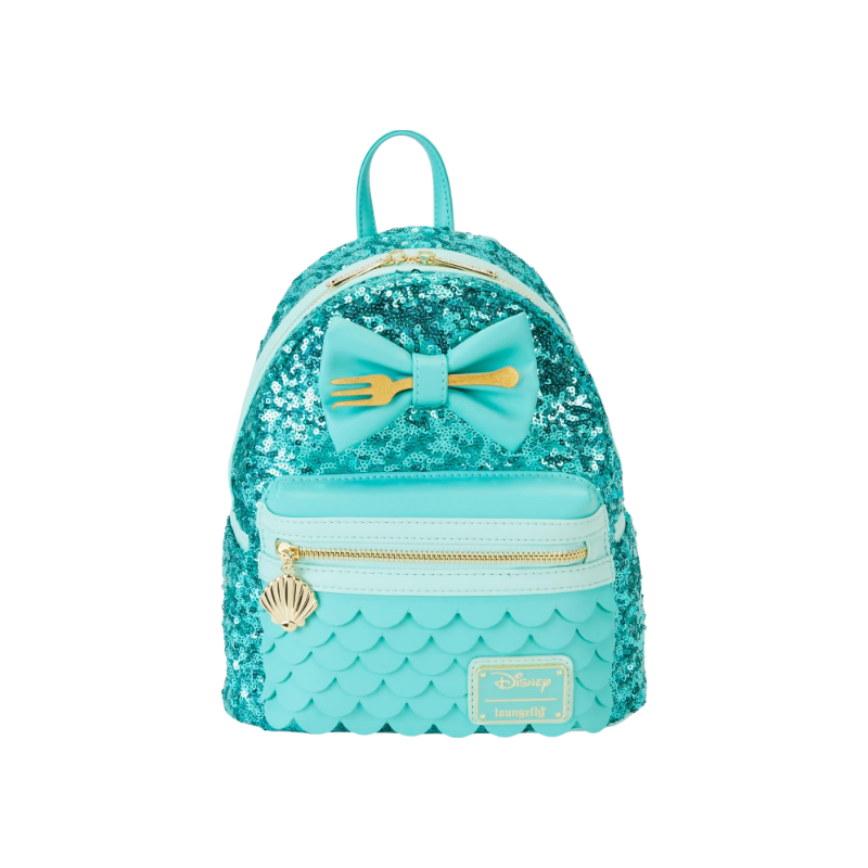 Sac a dos loungefly la petite sirène sequins