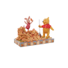 Figurine Winnie et porcinet en automne Disney traditions - 6008990