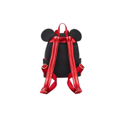 Sac a dos loungefly métalic red bow ears minnie mouse