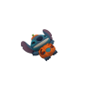 Magnet Stitch Halloween Citrouille