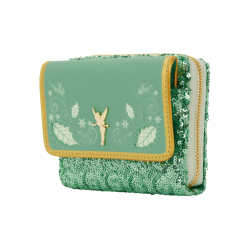 Portefeuille Loungefly Fée Clochette Holiday Sequin